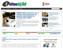 Tablet Screenshot of jornalinteracao.com.br